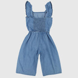 Sleeveless Jean Jumpsuit - Ourkids - Pompelo