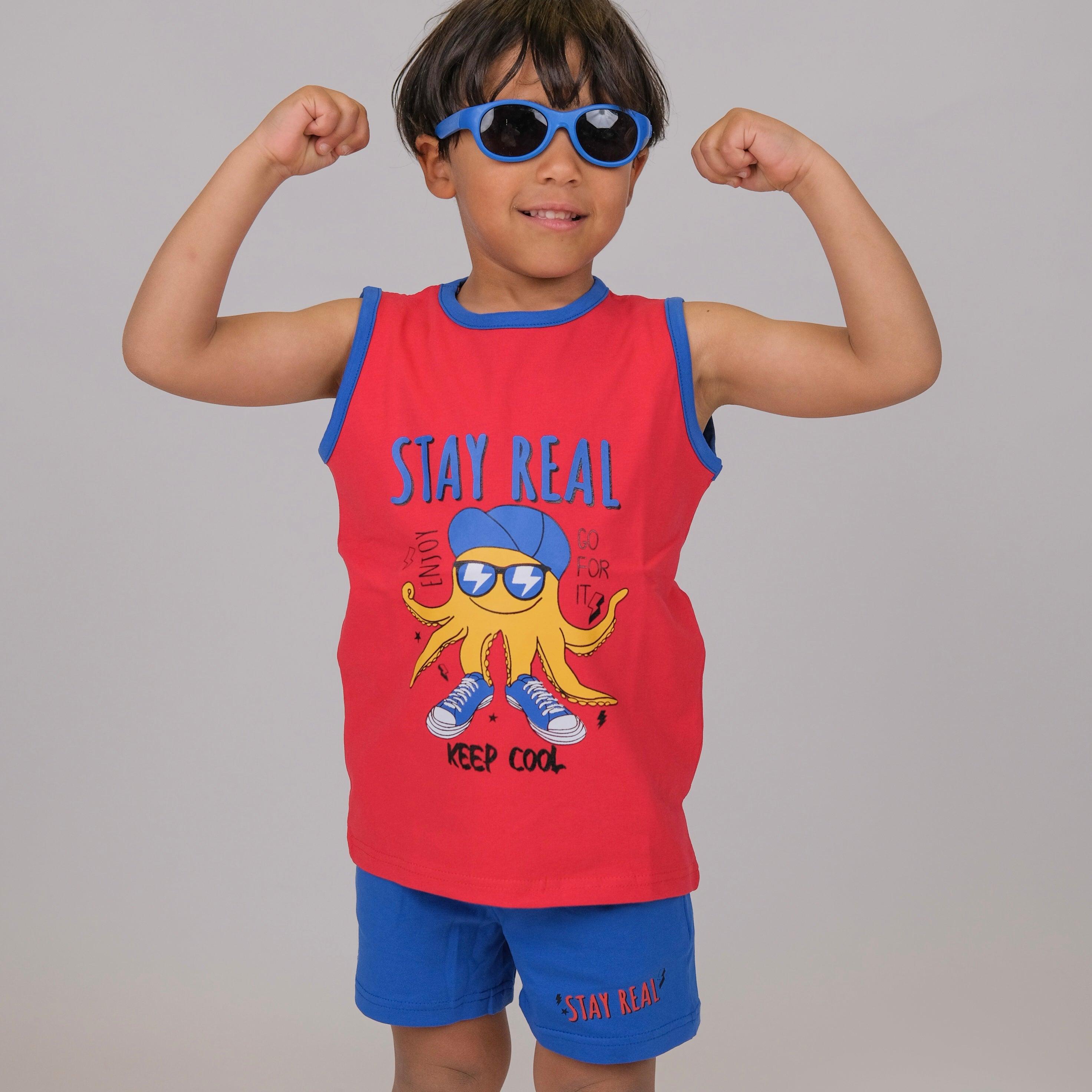 Sleeveless Pajama - Ourkids - Ourkids