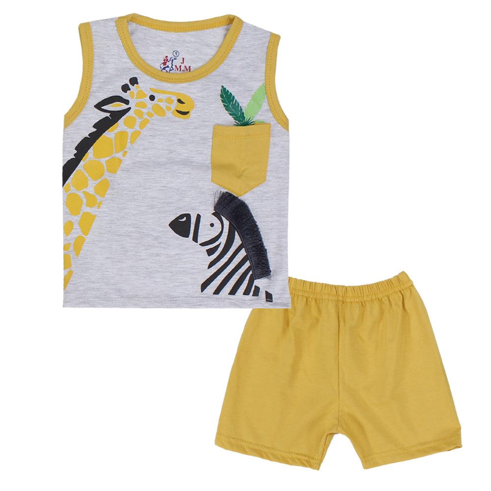 Sleeveless Printed Pajama - Ourkids - JOKY