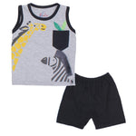 Sleeveless Printed Pajama - Ourkids - JOKY