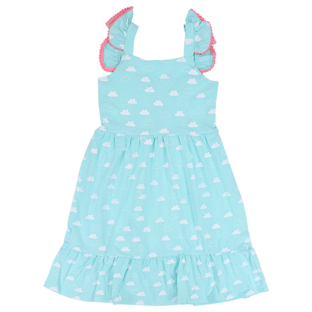 Sleeveless Ruffled Dress - Ourkids - Okapi