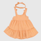 Sleeveless Ruffled Dress - Ourkids - Quokka