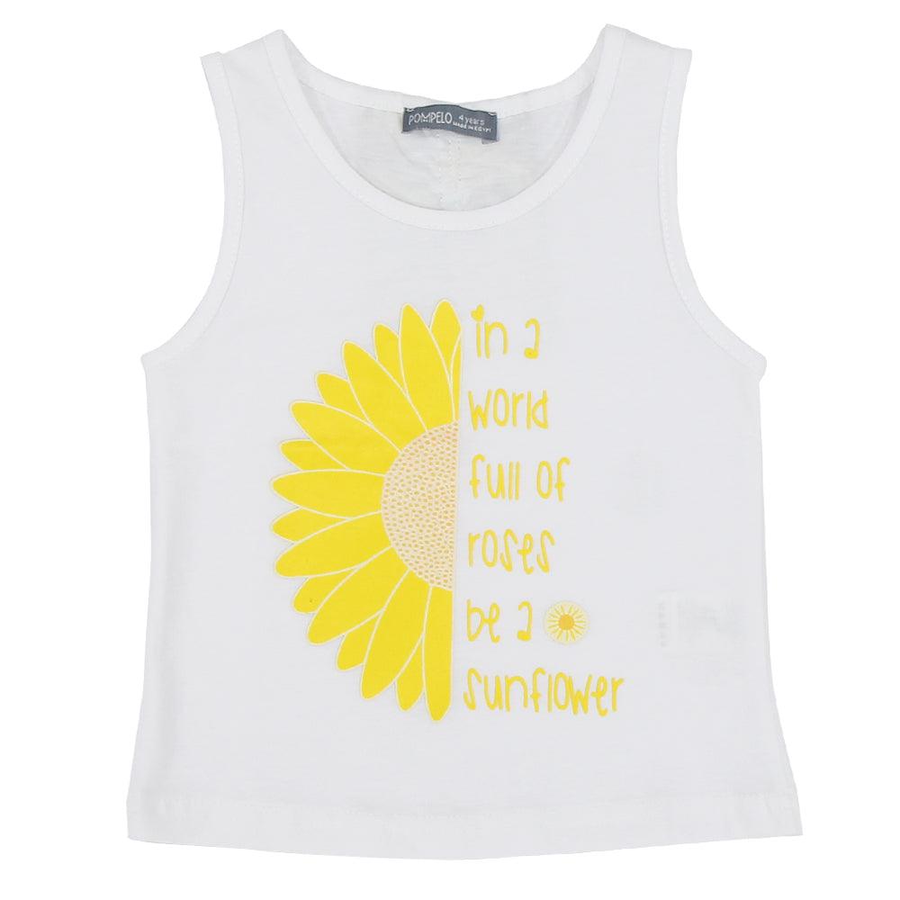 Sleeveless T-Shirt - Ourkids - Pompelo