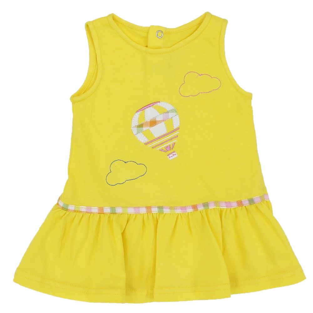 Sleeveless Yellow Dress - Ourkids - Pompelo