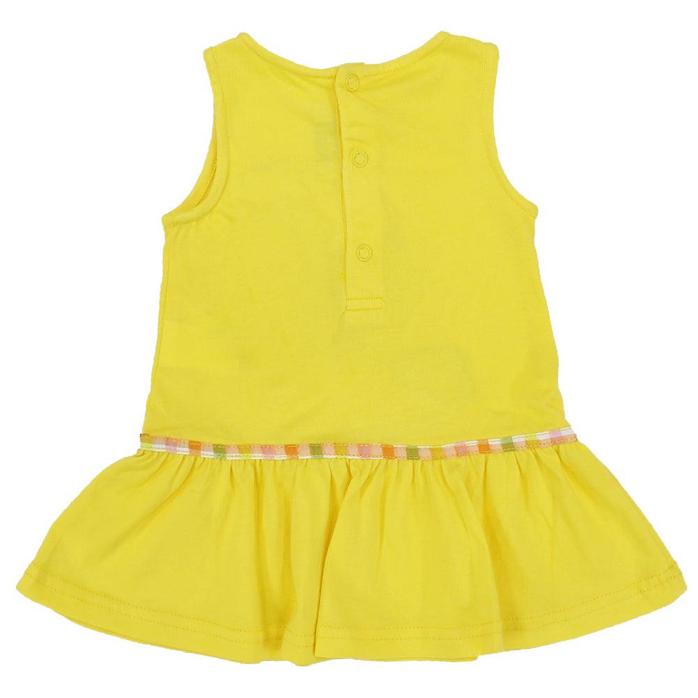 Sleeveless Yellow Dress - Ourkids - Pompelo