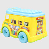 Smart Tree Plastic Train School Bus Puzzle Blocks - Ourkids - Smart Tree