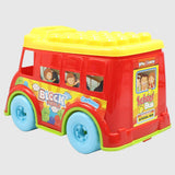 Smart Tree Plastic Train School Bus Puzzle Blocks - Ourkids - Smart Tree