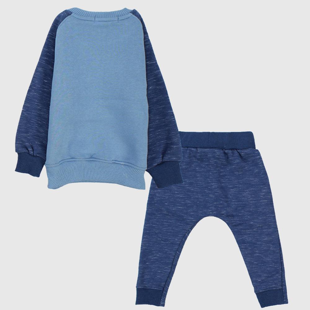 Smile Long-Sleeved Fleeced Pajama - Ourkids - Sotra