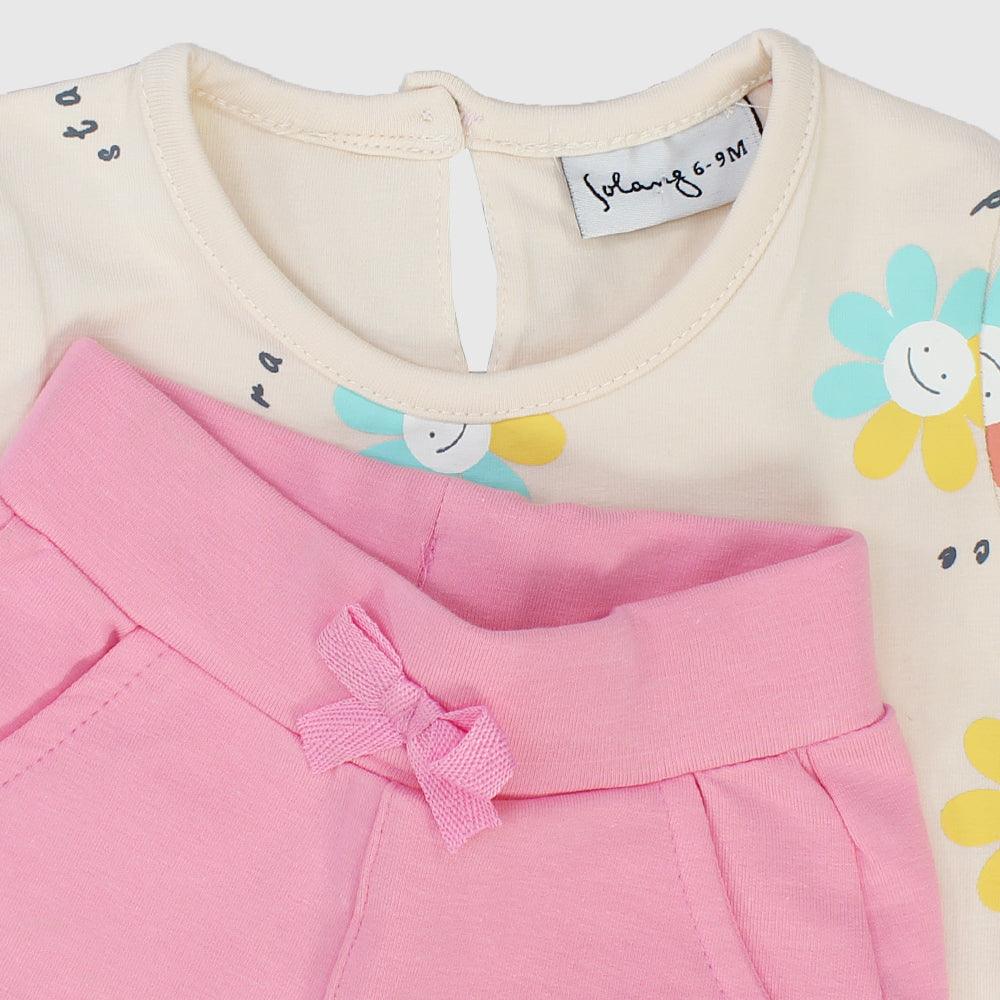 Smiling Daisies 2-Piece Outfit Set - Ourkids - Solang