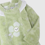 Smiling Flower Footless Onesie - Ourkids - Bumber