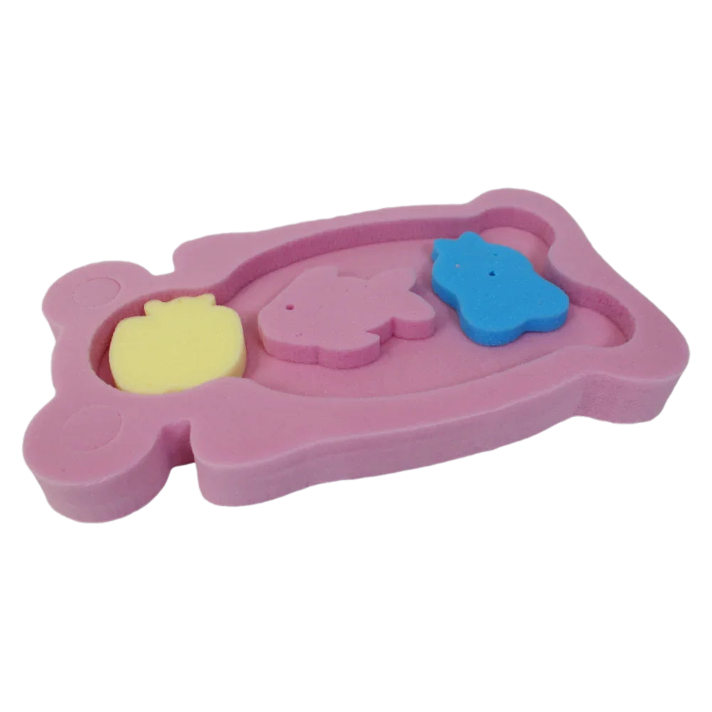 Candy Baby Bathtub Sponges – Set of 4 (Pinkish)