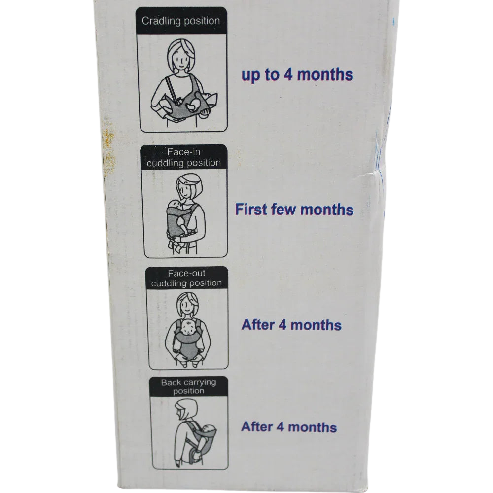 Double-Padded Baby Carrier - Red