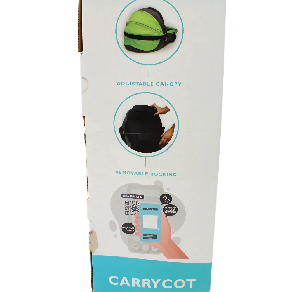 Petit Bebe Smart Gear Carrycot – Green