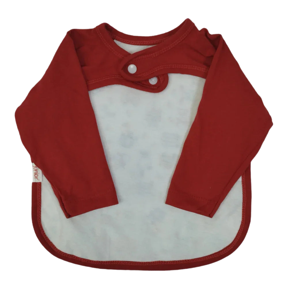 Multicolored Long-Sleeved Bib