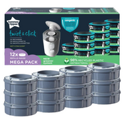 Tommee Tippee Sangenic Refill Cassette 'Twist & Click'- 12 Pcs.
