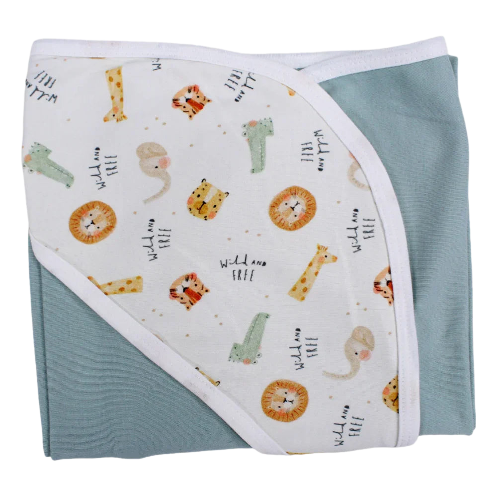 Cotton Baby Blanket – Animal Prints