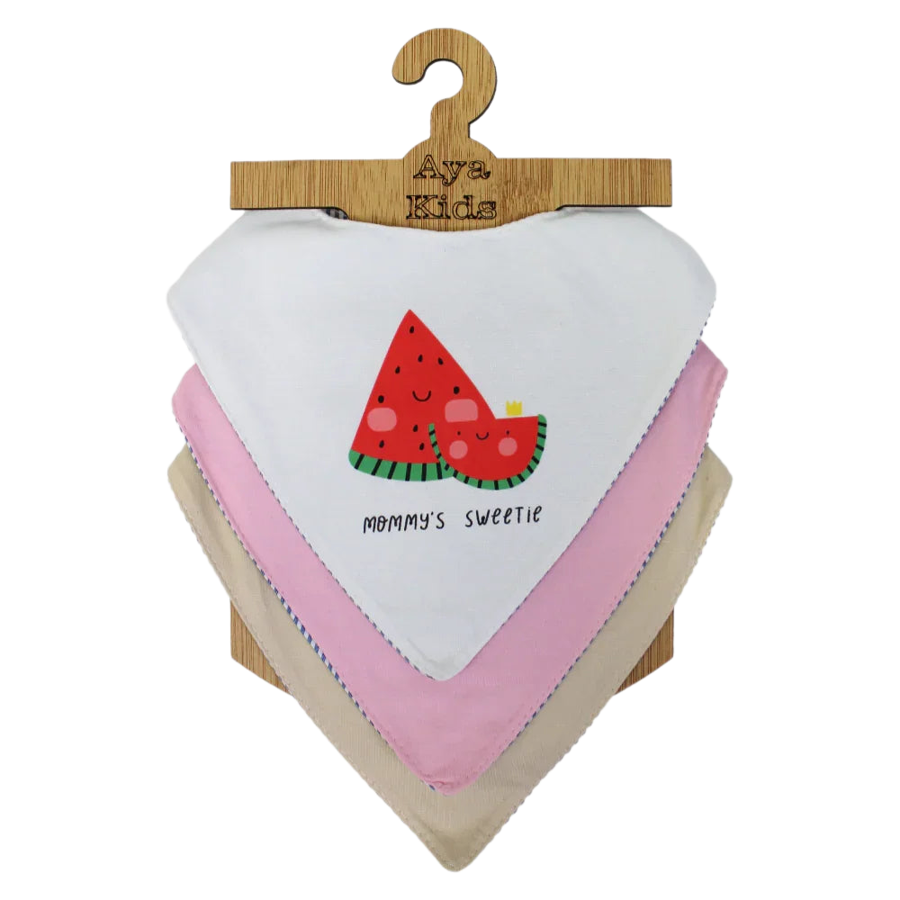 Pack of 3 - Bibs Baby Cotton