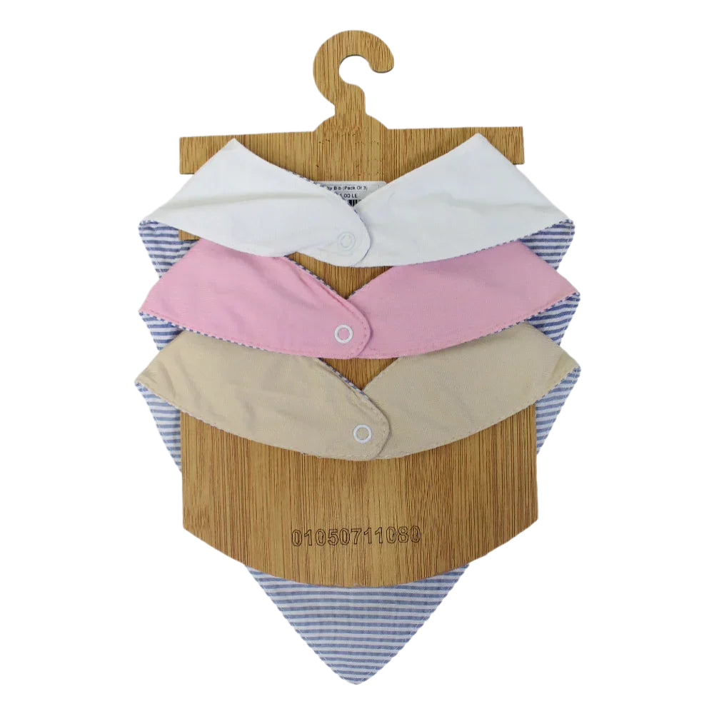Pack of 3 - Bibs Baby Cotton