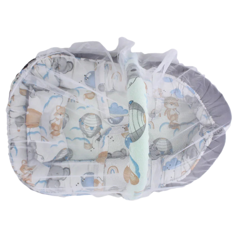 Baby Carrier/Carrycot – Frog & Elephant Design