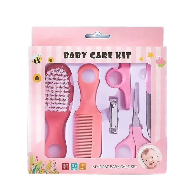 Baby Daily Nail & Hair Care Set – 6 Pieces