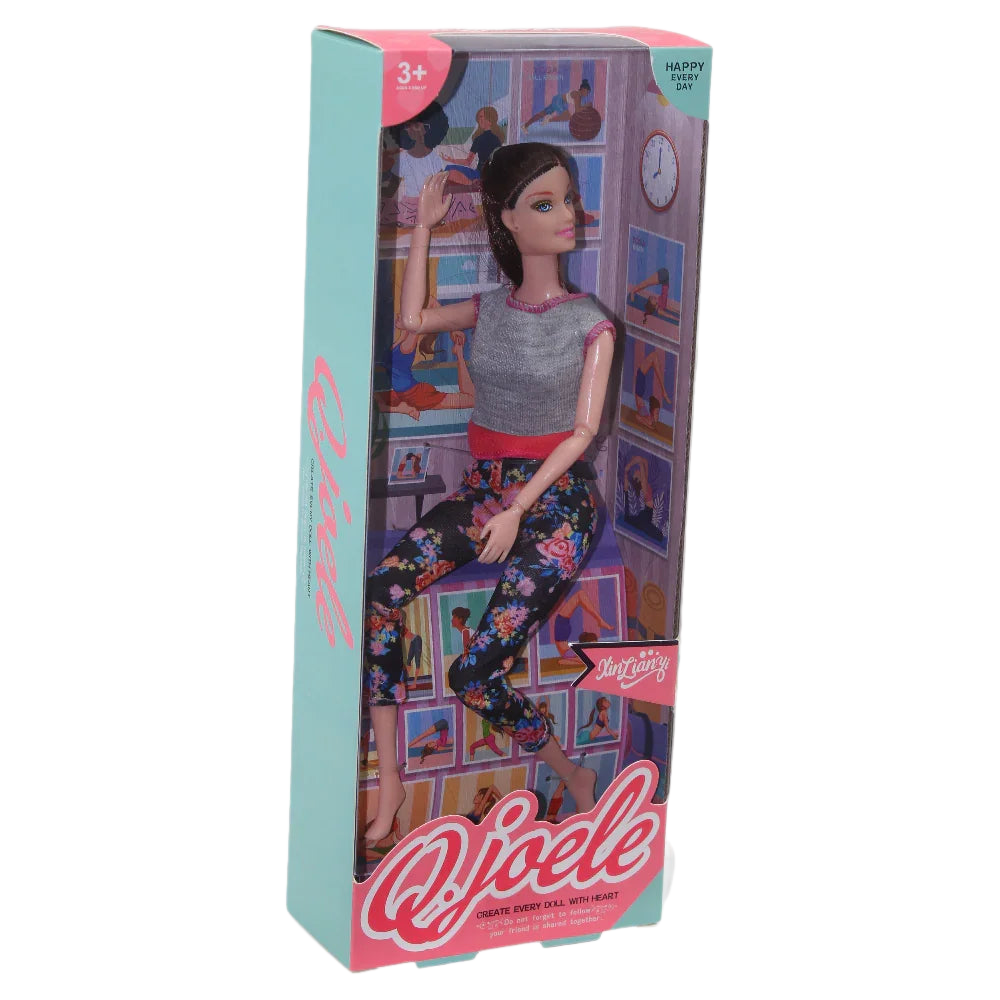 Q.Joele Yoga Doll - Grey Top