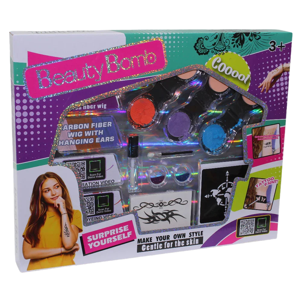 Beauty Bomb Tattoo Set – Multicolor