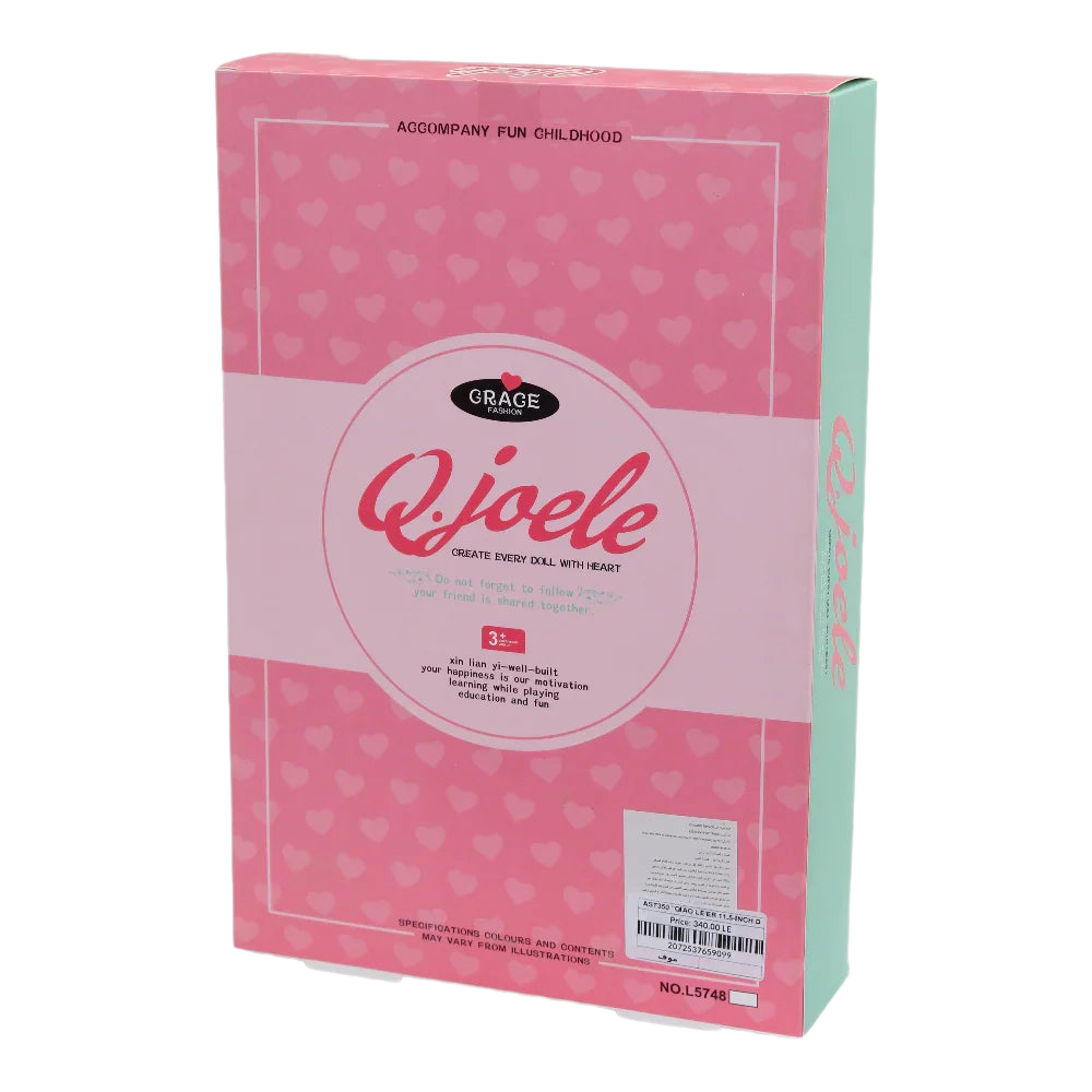 Q.Joele Doll Ski Set – Winter Fun Dolls (Pink)