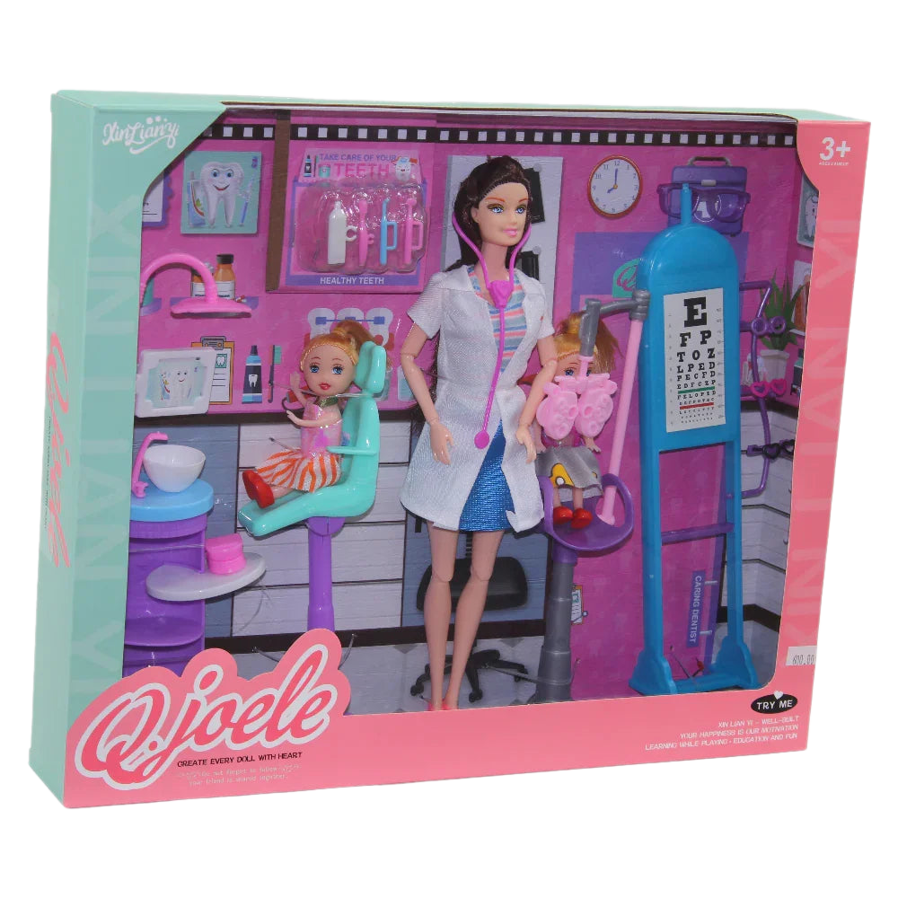 Q.Joele Doll Children’s Clinic Package – Little Doctors in Action