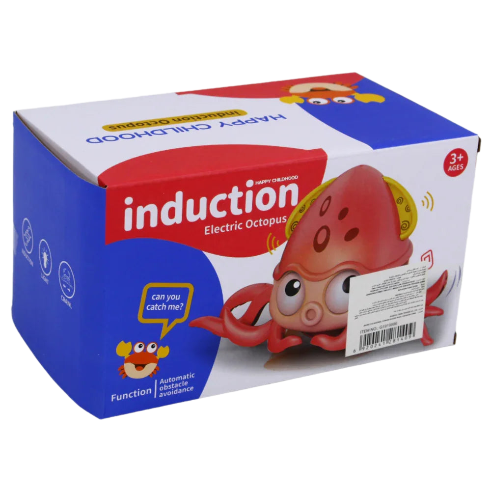Induction Electric Octopus Toy – Interactive Musical Baby Toy