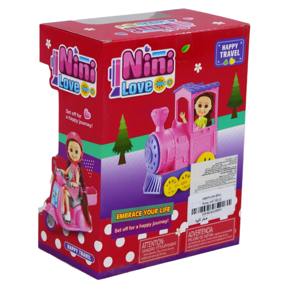 Nini Love Little Doll – Aqua Train