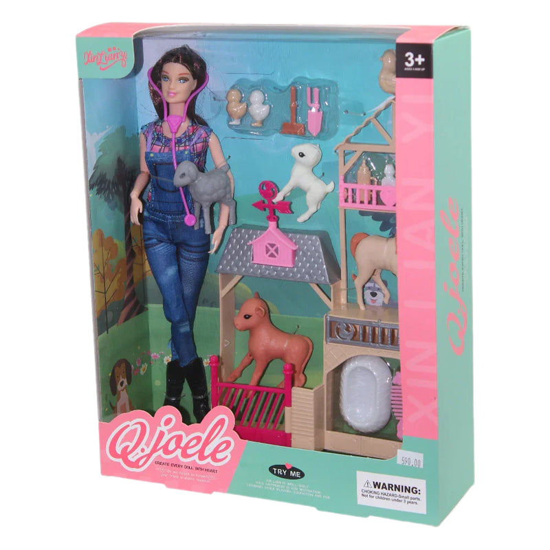 Q.Joele Doll Ranch Set