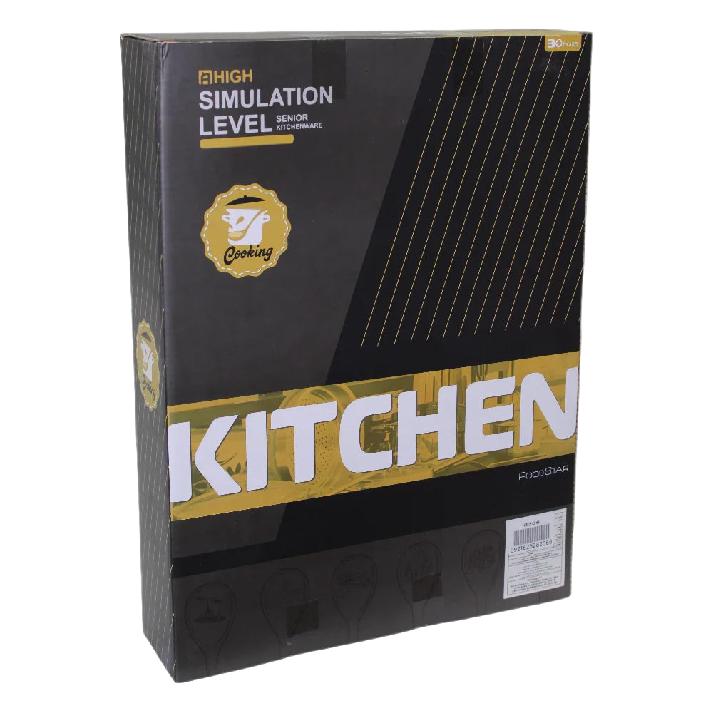 Stainless Steel Kitchen Play Set – Copper Color