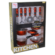 Stainless Steel Kitchen Play Set – Copper Color