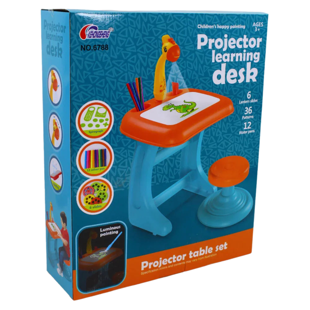 Projector Learning Table Set with Educational Music & Lights