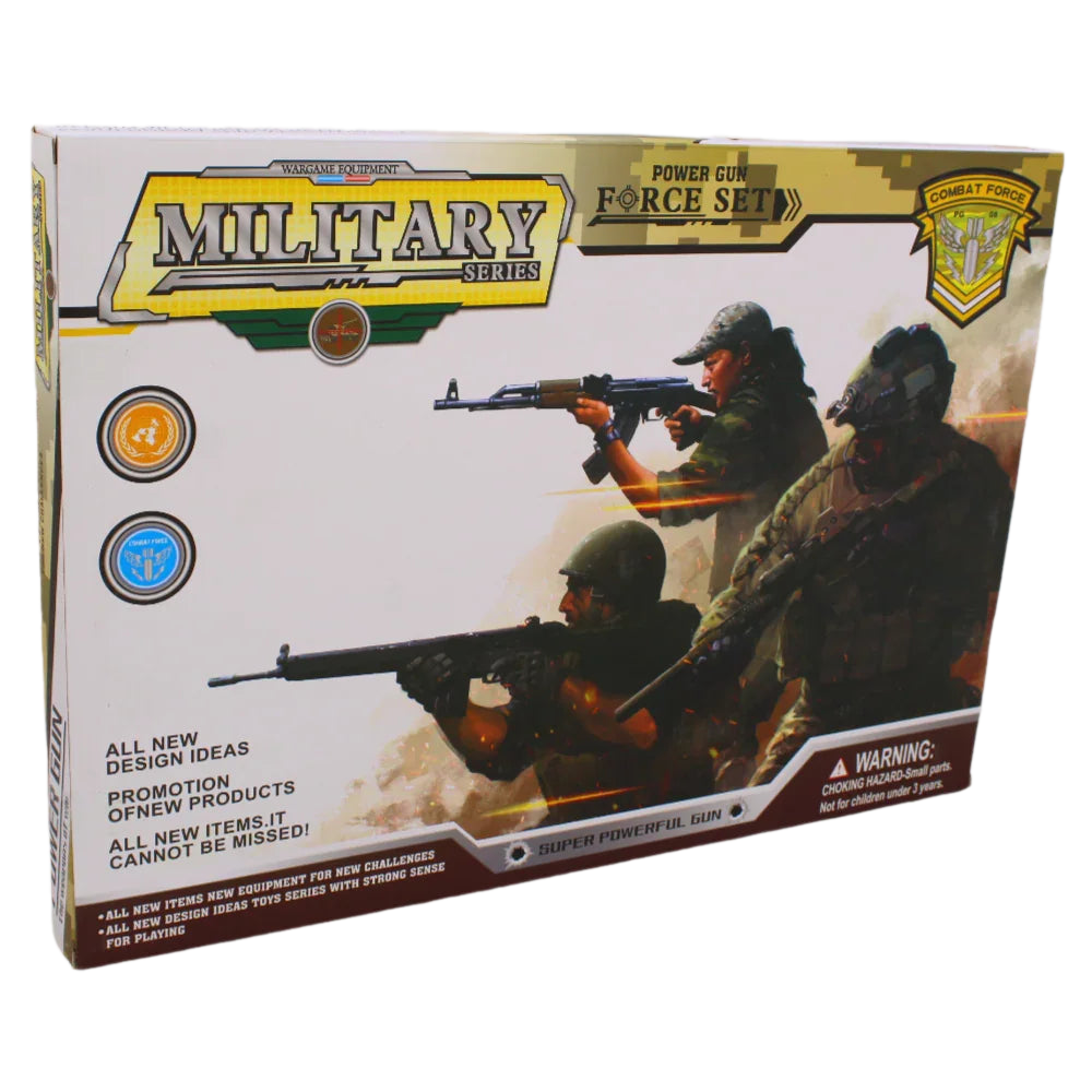 Super Powerful Military Force Toy Gun Set – Ultimate Action Play for Kids