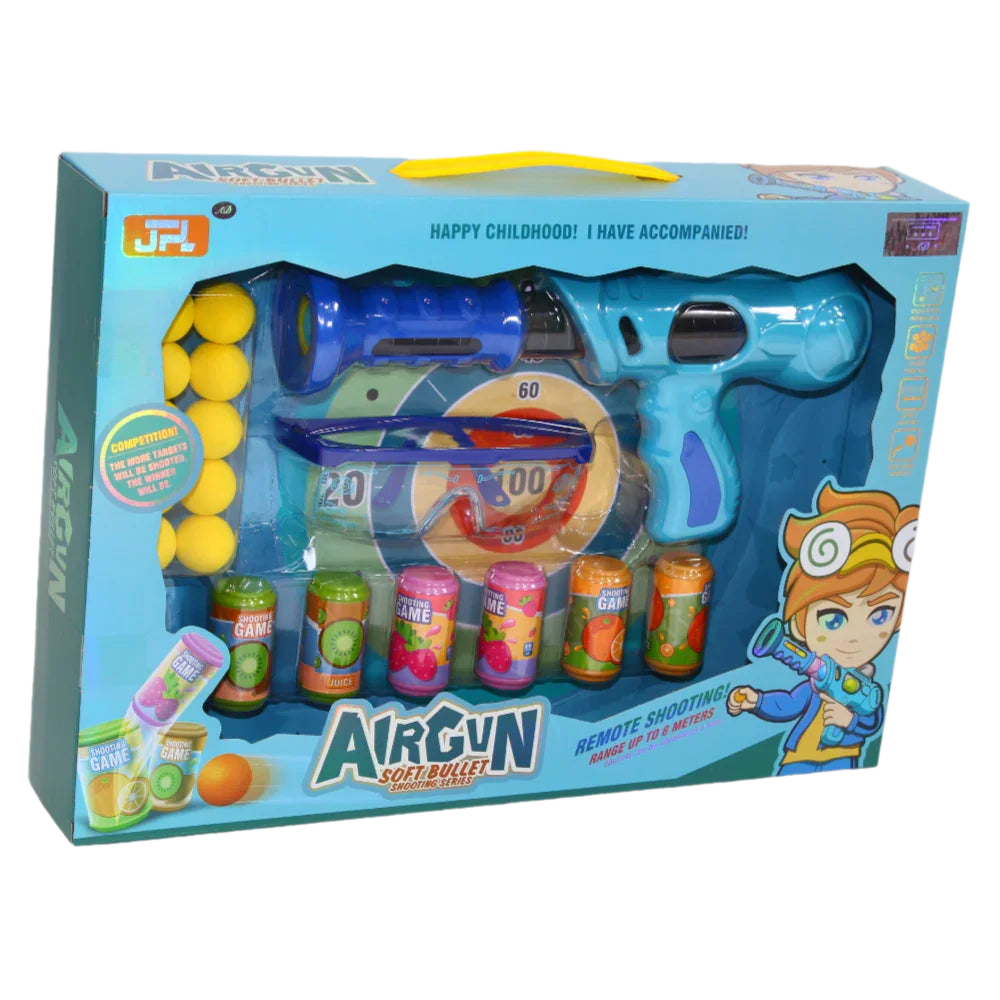 Air Gun Soft Bullet Shooting Series (Aqua) - Toys - JPL