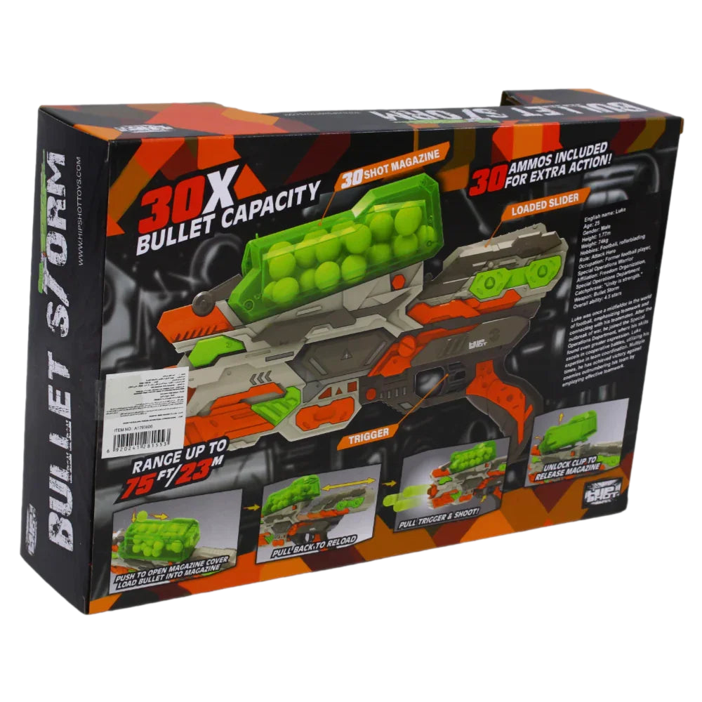 Hip Shot Machine Gun – 30 Soft Bullets