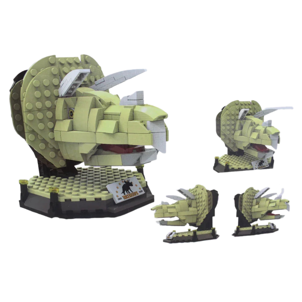 Jurassic Dinosaur Triceratops Building Blocks - 278 Pcs - Toys - Elfin World