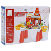 Building Blocks Table – Fire Station Theme
