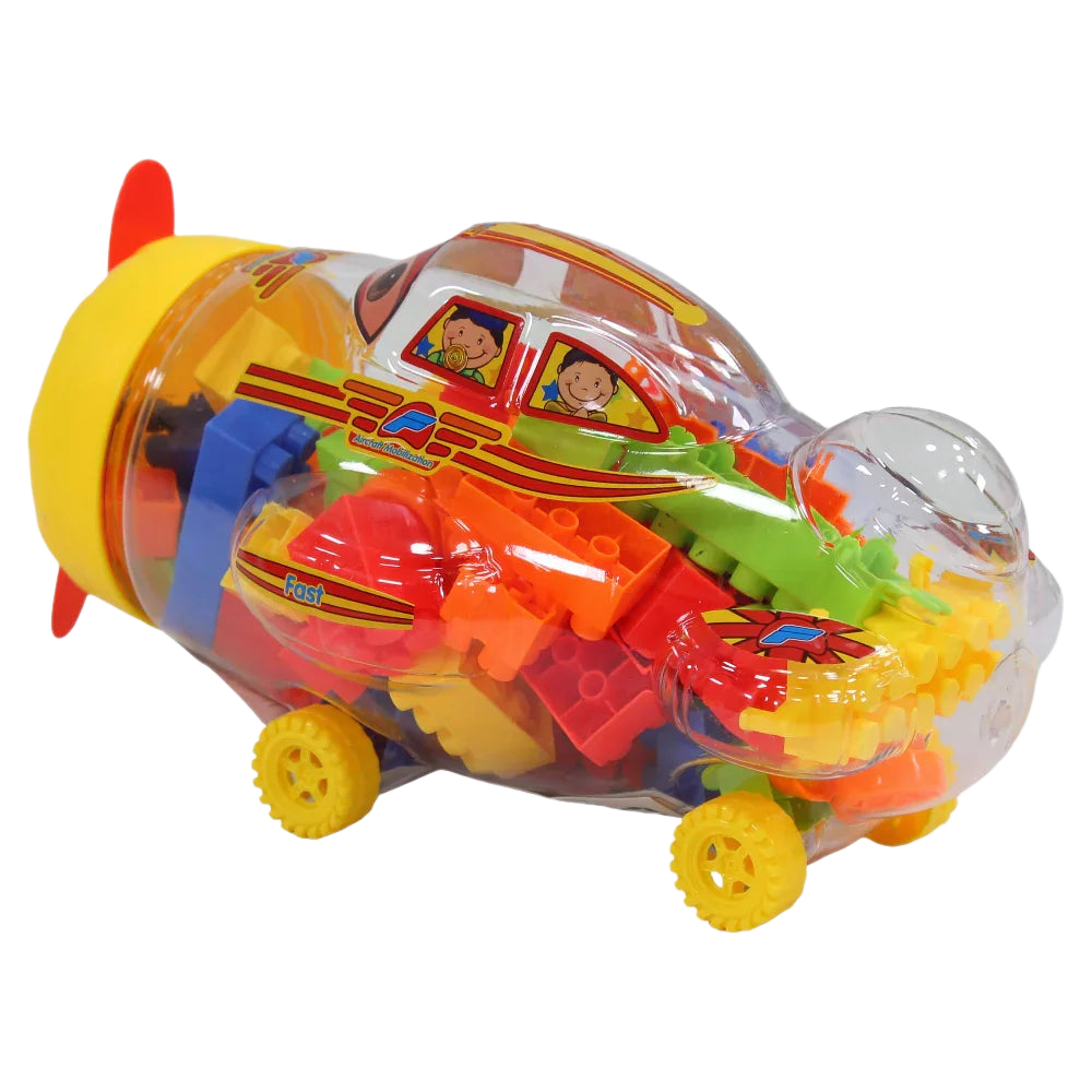 Building Blocks in a Plane Jar