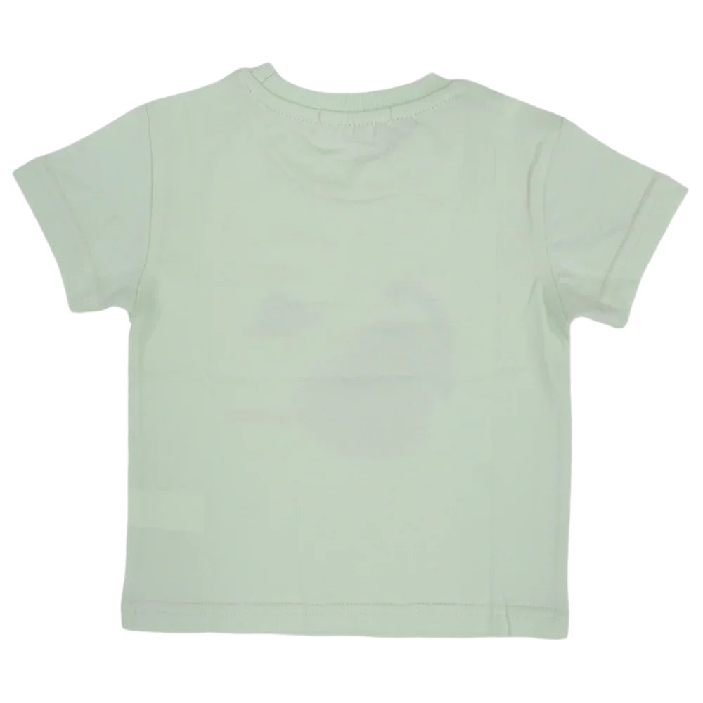 Baby Boys Short-Sleeved T-Shirt – Mint Dino in Space