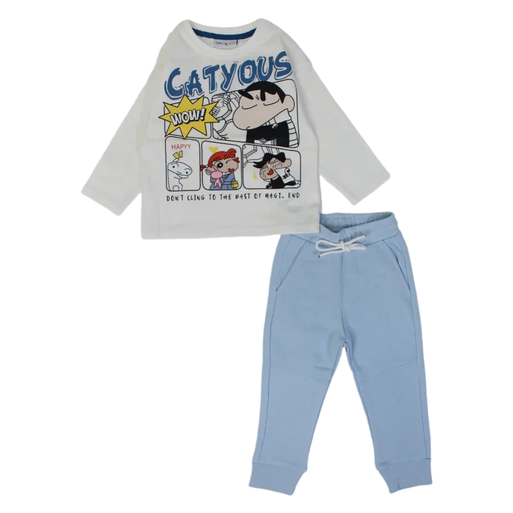 Boys Long-Sleeved 2-Piece Outfit Set - Clothing - Solang