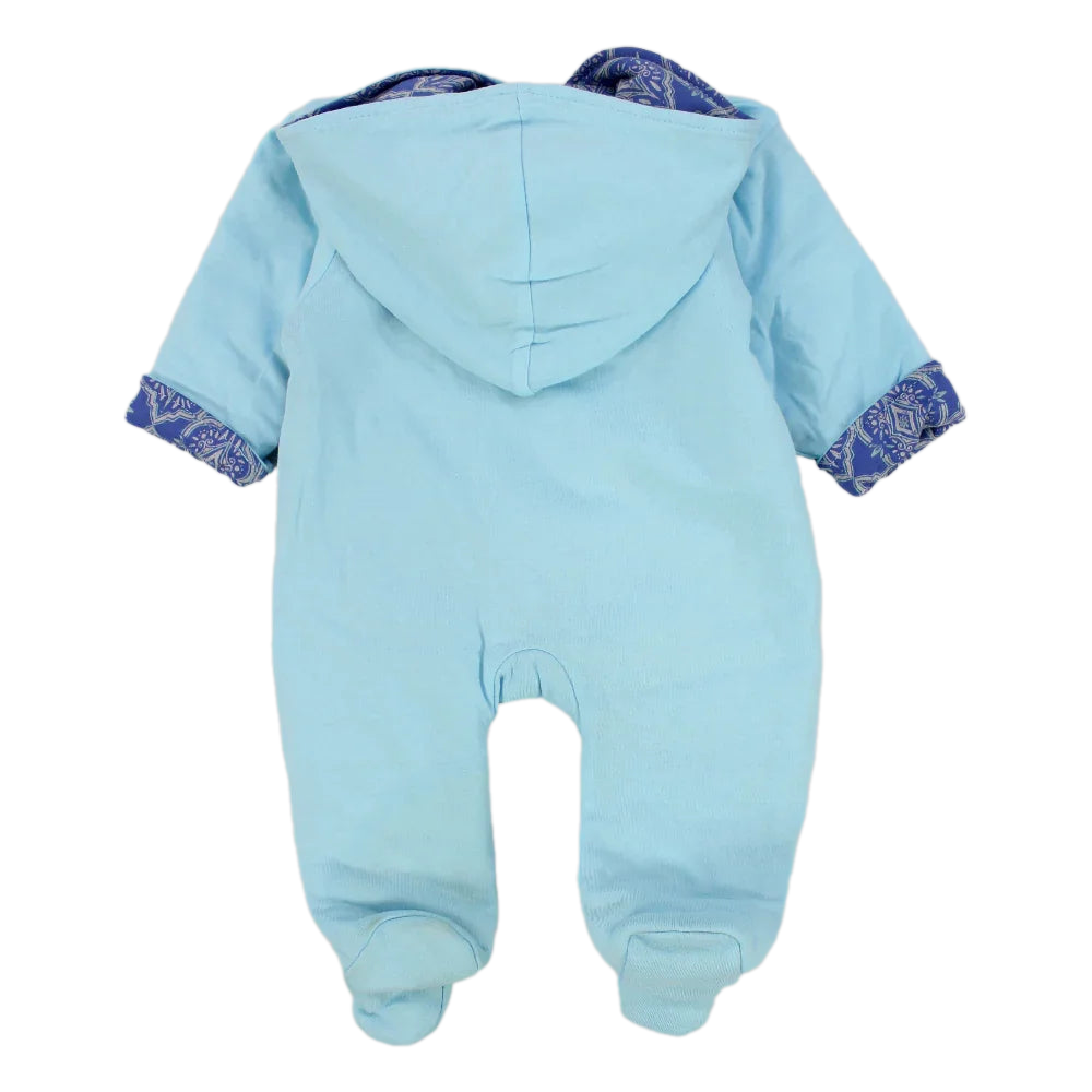 Cute Giraffes Long-Sleeved Hooded Baby Footie
