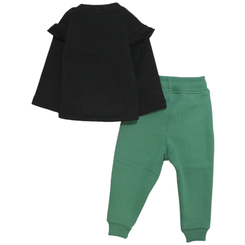 Sweet Little Bunny Long-Sleeved Fleeced Pajama