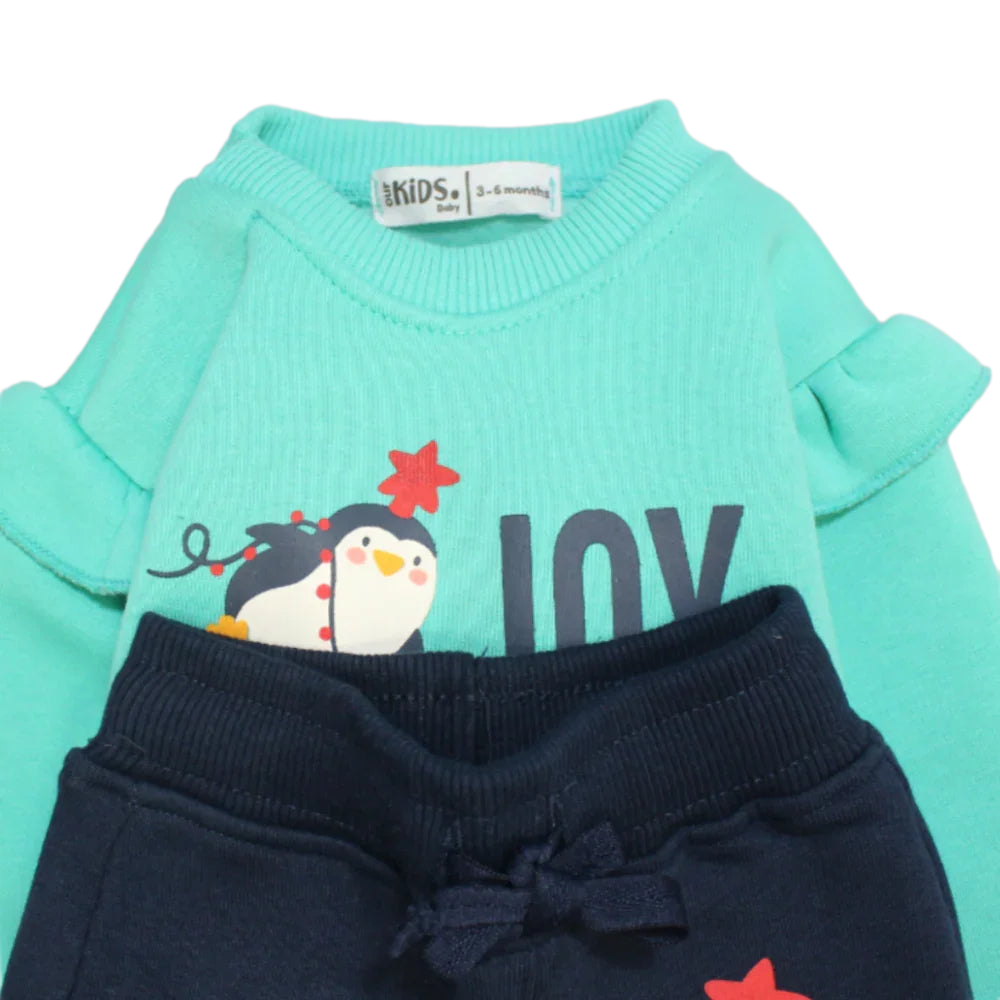 Joyful Days Long-Sleeved Fleeced Pajama