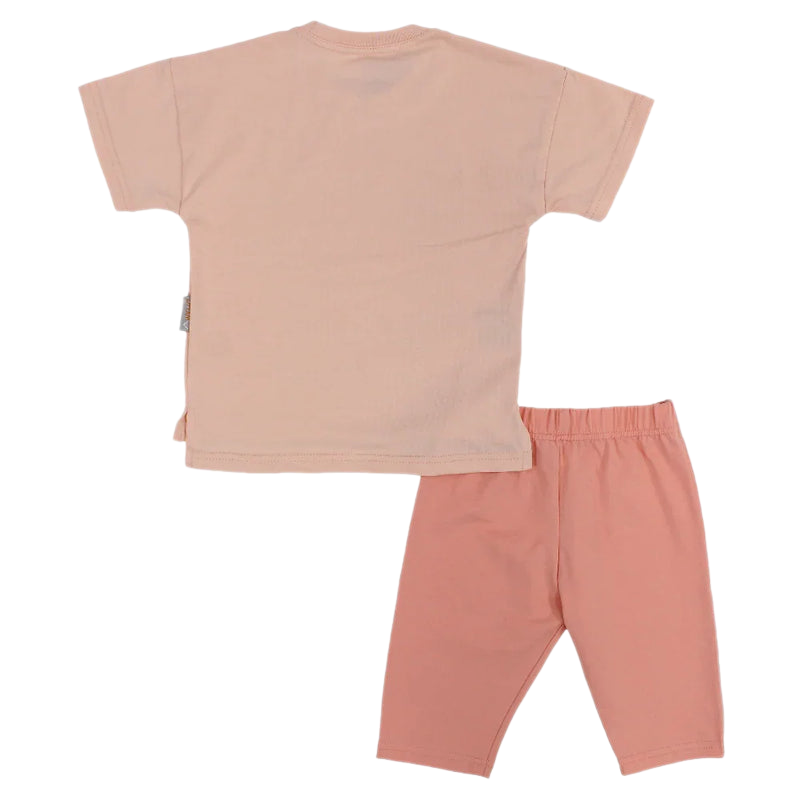 Girls Cotton Pajama Set – Unicorn Print