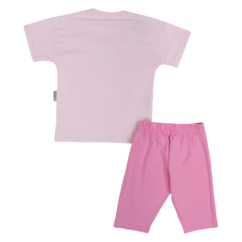 Girls Cotton Pajama Set – Unicorn Print