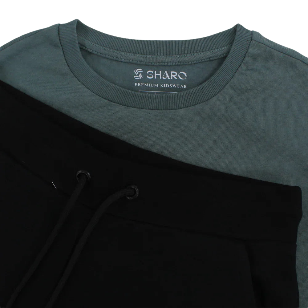 Boys 2-Piece Outfit Set – "Endlessly Discovering Myself" Print