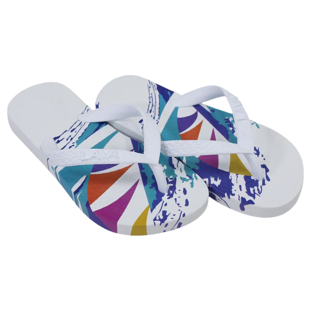 Unisex Rubber Flip Flops – Multicolored