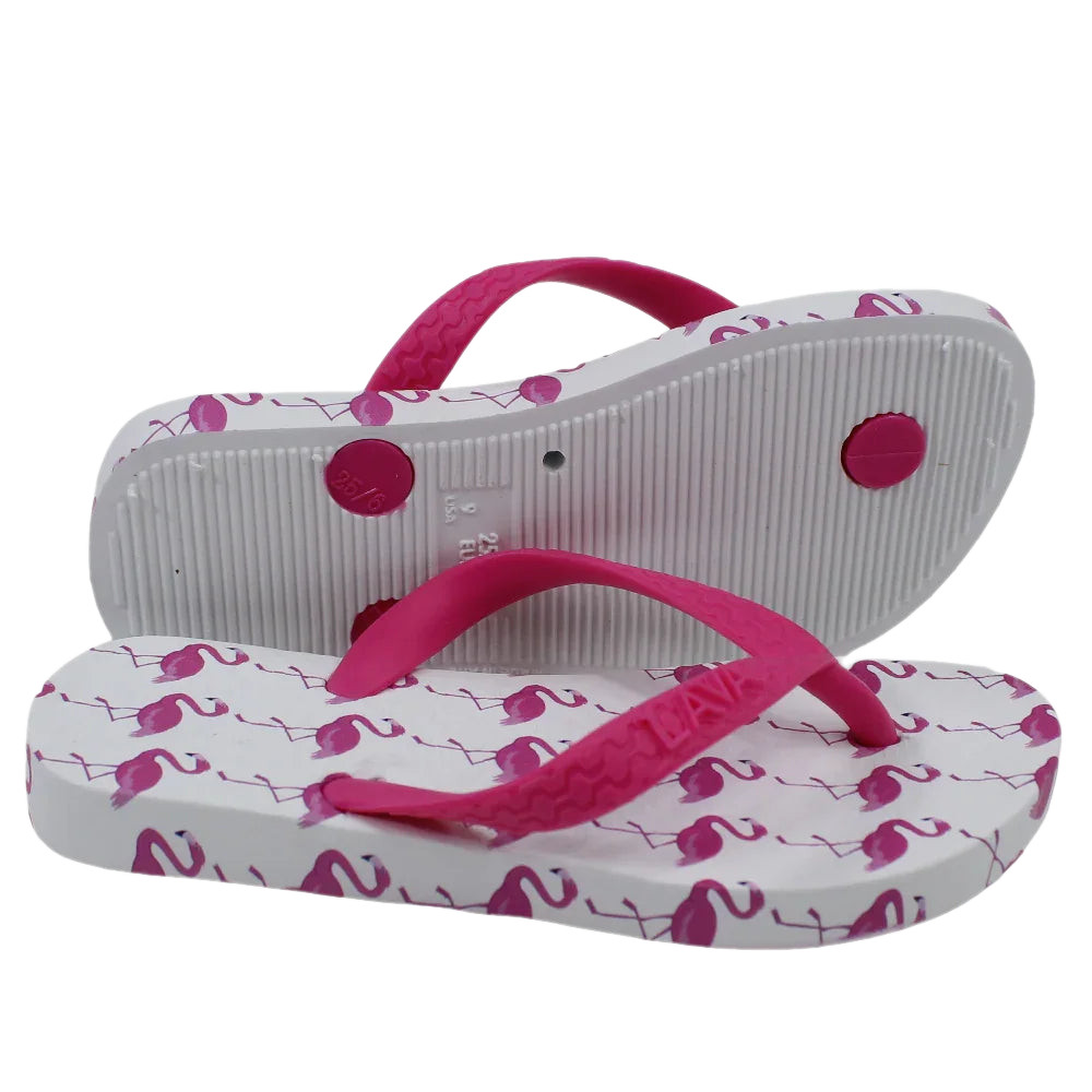 Unisex Rubber Flip Flops – Multicolored